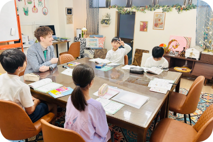 小学生から高校生までの英会話レッスン